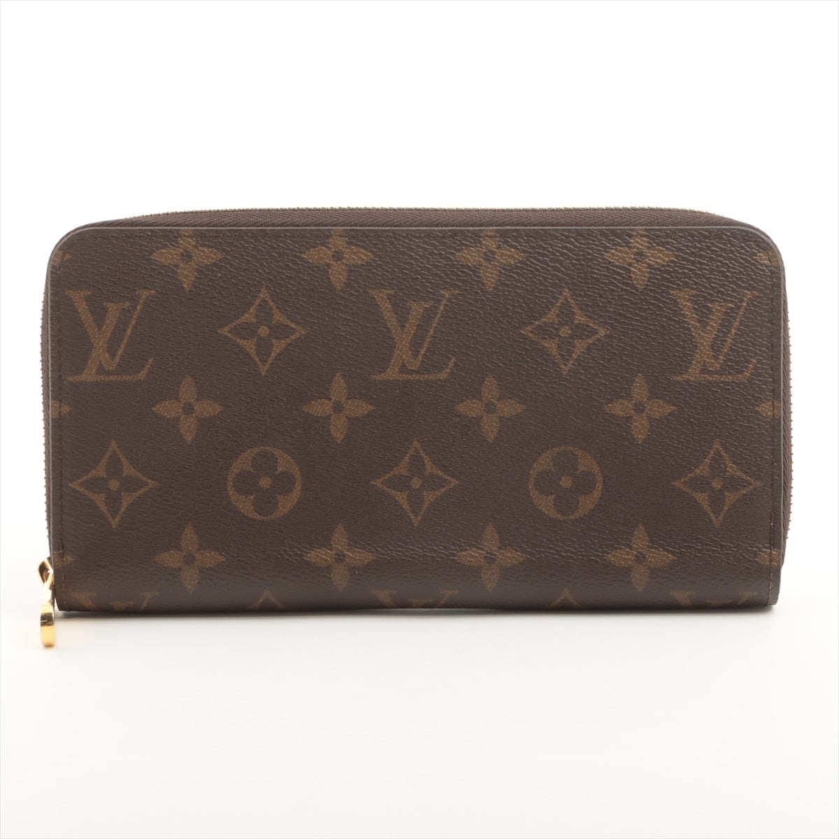 Louis Vuitton Monogram  Wallet M42616 Brown Round Jeep Wallet