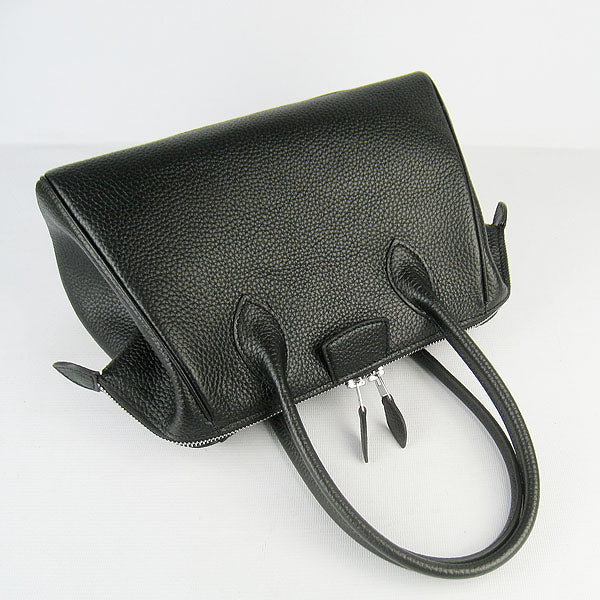 Luxury Hermes Paris Bombay Victoria Handbag H2806 black