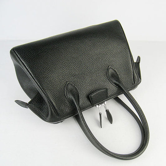 Luxury Hermes Paris Bombay Victoria Handbag H2806 black