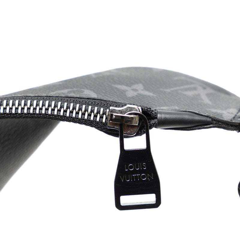 Louis Vuitton Monogram Eclipse Body Bag M42906 Black PVC Leather  Louis Vuitton