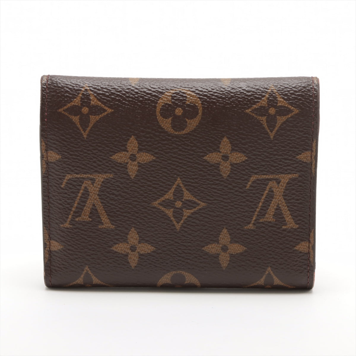 Louis Vuitton Monogram Portfolio Victoria M41938 Fushai Compact Wallet  Luxury