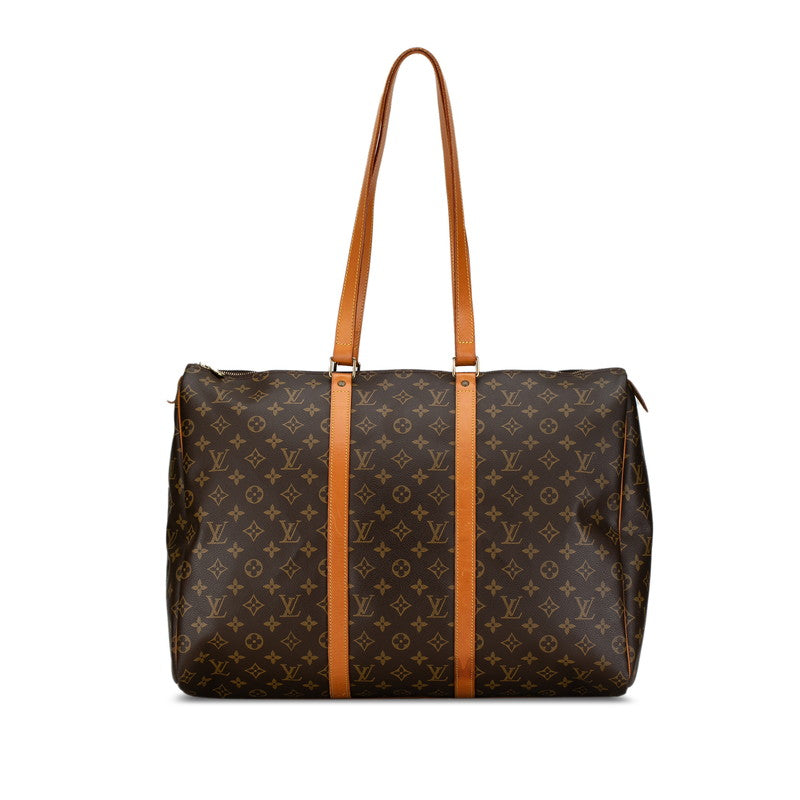 Louis Vuitton Monogram Flanelli 50 Boston Bag Travel Bag M51116 Brown PVC Leather  Louis Vuitton