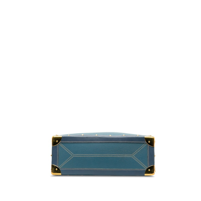 Louis Vuitton M91817 Blue  Leather  Louis Vuitton