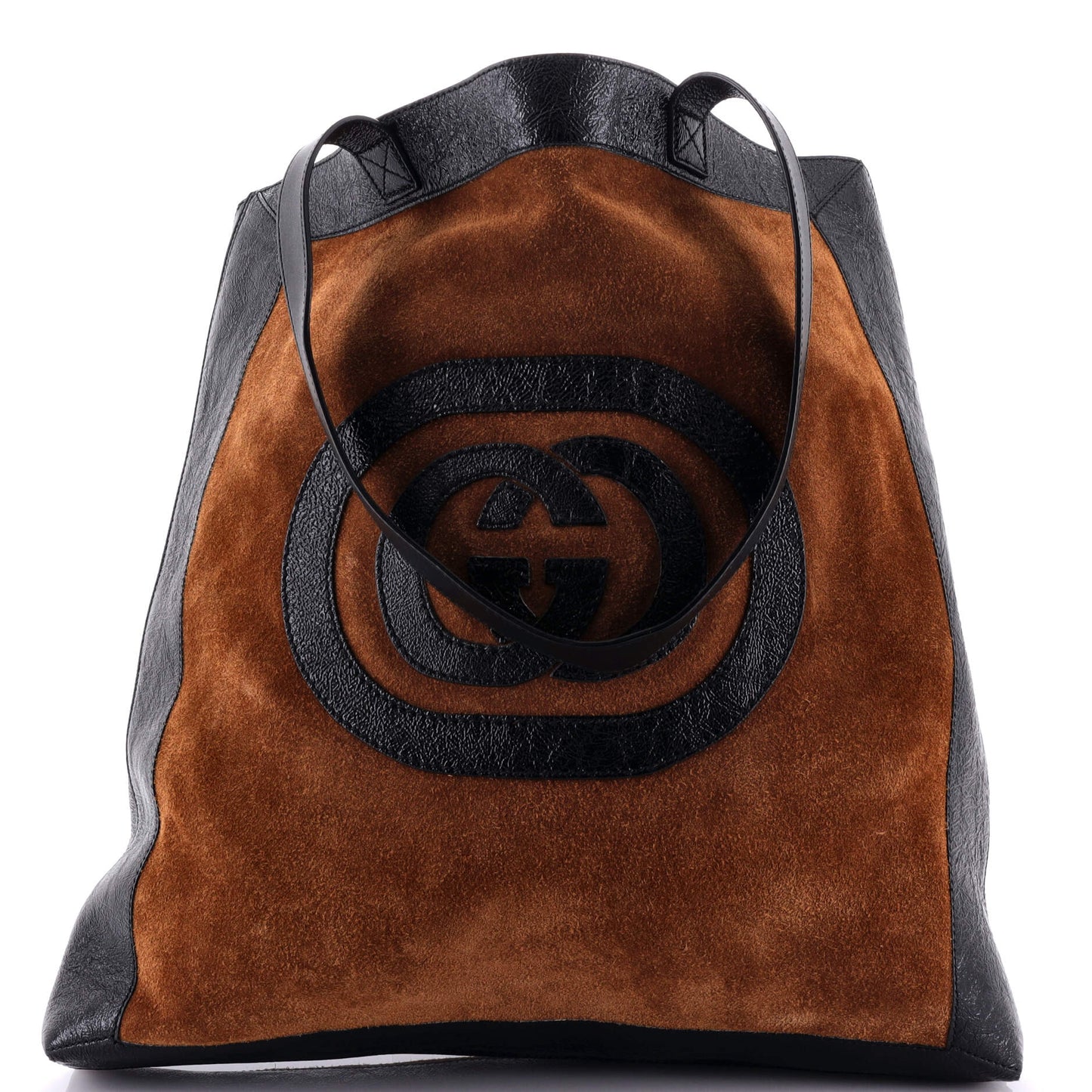 Luxury Gucci Trending 2025 Ophidia Soft Open Tote Suede Large