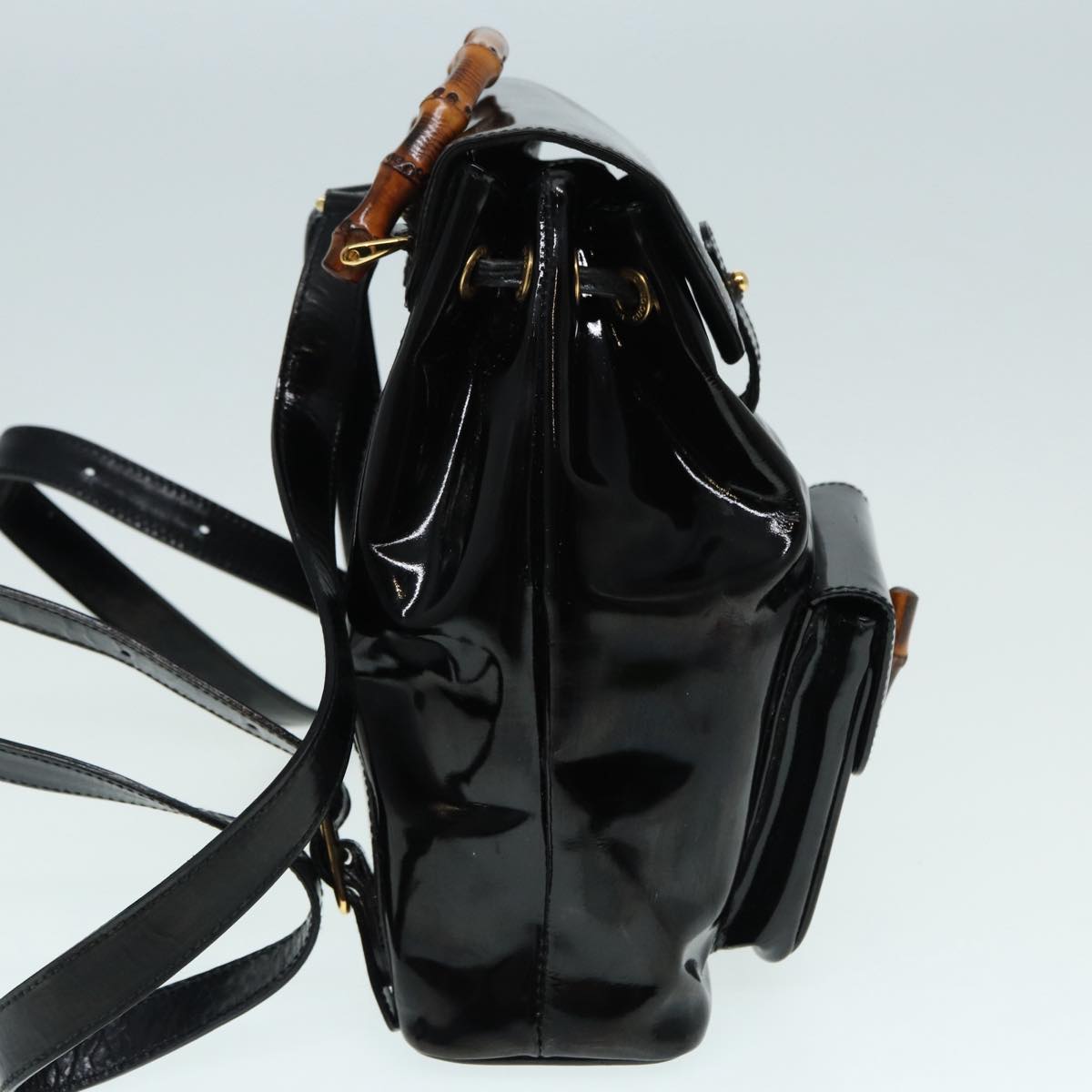 Luxury Gucci Trending 2025 Bamboo  Leather Backpack Bag