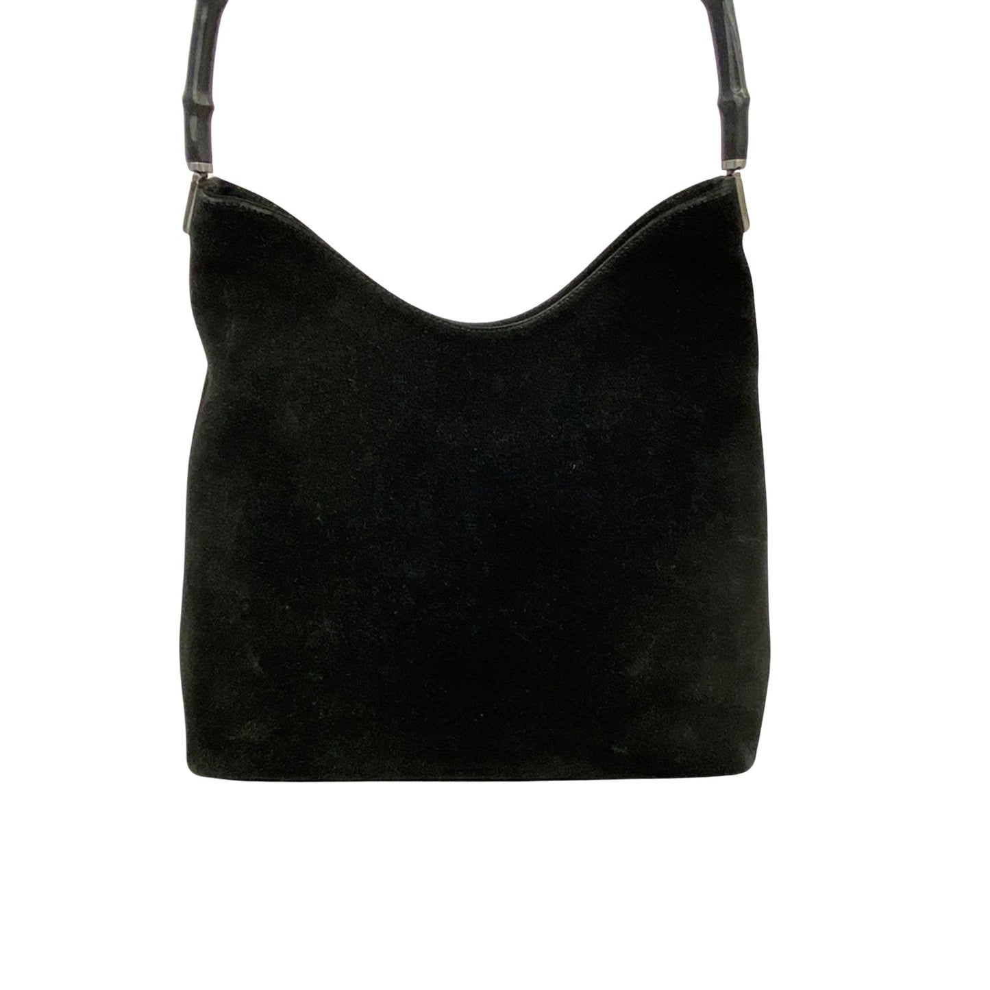 Gucci Bamboo  Suede Tote Bag ()