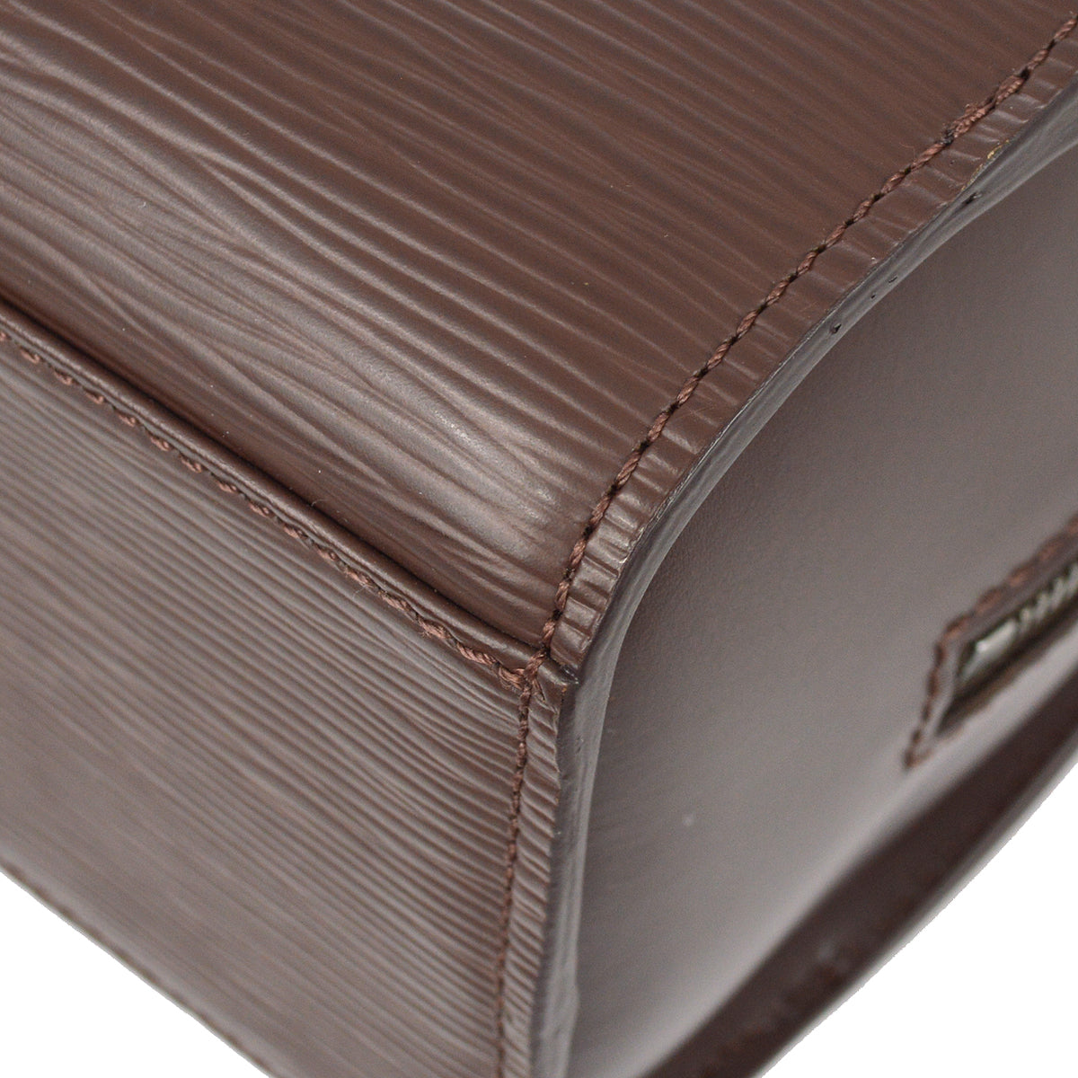 Louis Vuitton 2001 Epi Brown Pont Neuf Handbag M5205D