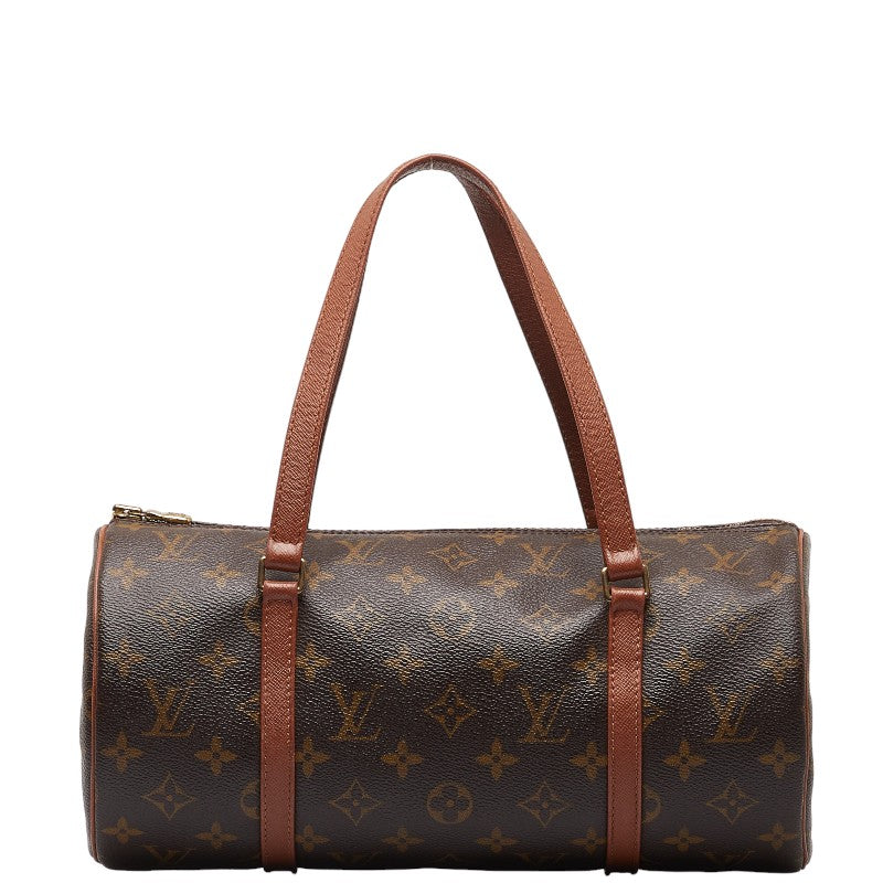 Louis Vuitton Monogram Papillon 26  Shoulder Bag M51386 Brown PVC Leather  Louis Vuitton