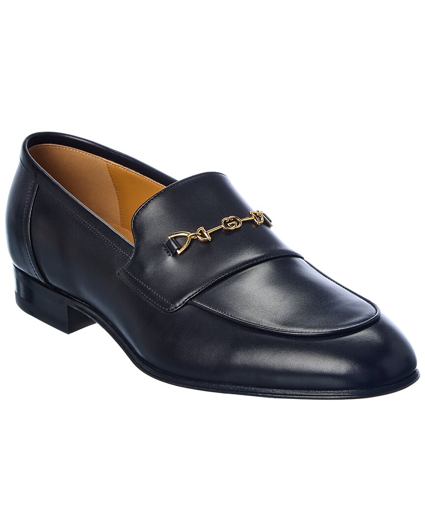 Luxury Gucci Trending 2025 Interlocking G Horsebit Leather Loafer