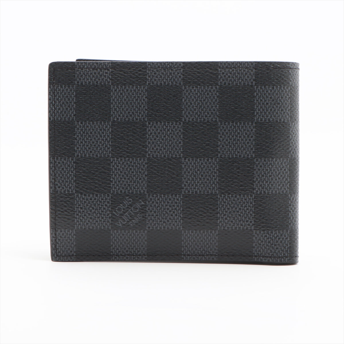 Louis Vuitton Damier Graffiti Portfolio Marconi NM N63336 Black Double Folded  Reaction Wallet