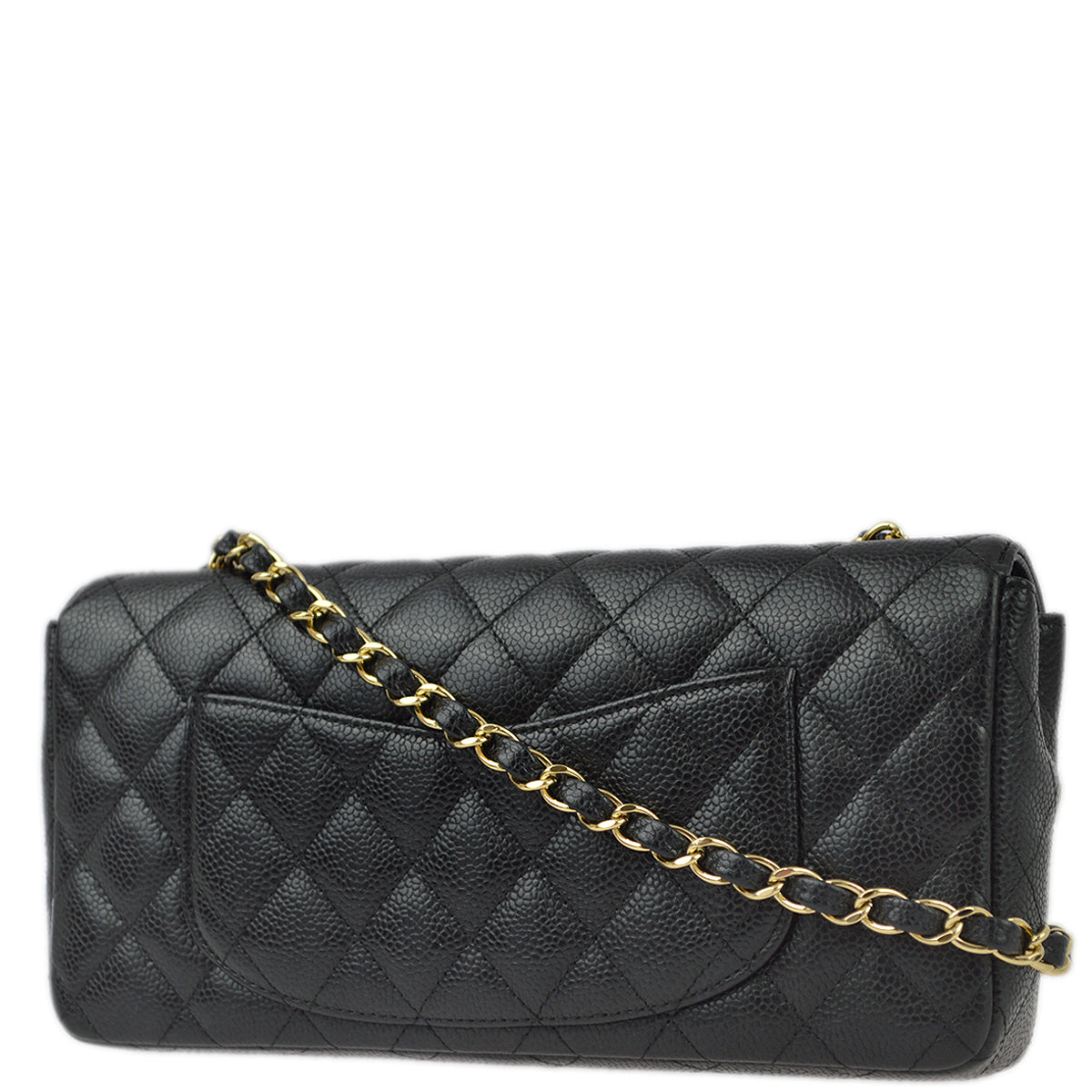 Chanel 2006-2008 Caviar East West Shoulder Bag