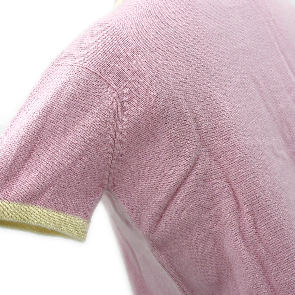 Chanel Cruise 1996 Polo T-shirt Pink 96C #44