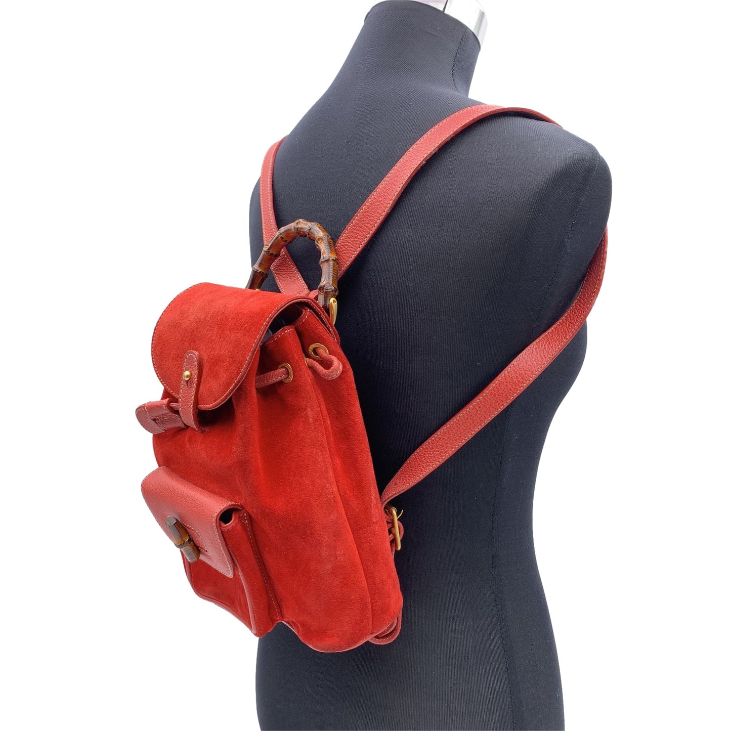 Luxury Gucci Trending 2025 Backpack Vintage Bamboo