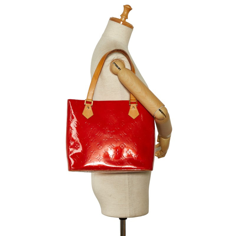Louis Vuitton Vernis Houston Tote Bag M91092 Rouge Red PVC  Louis Vuitton