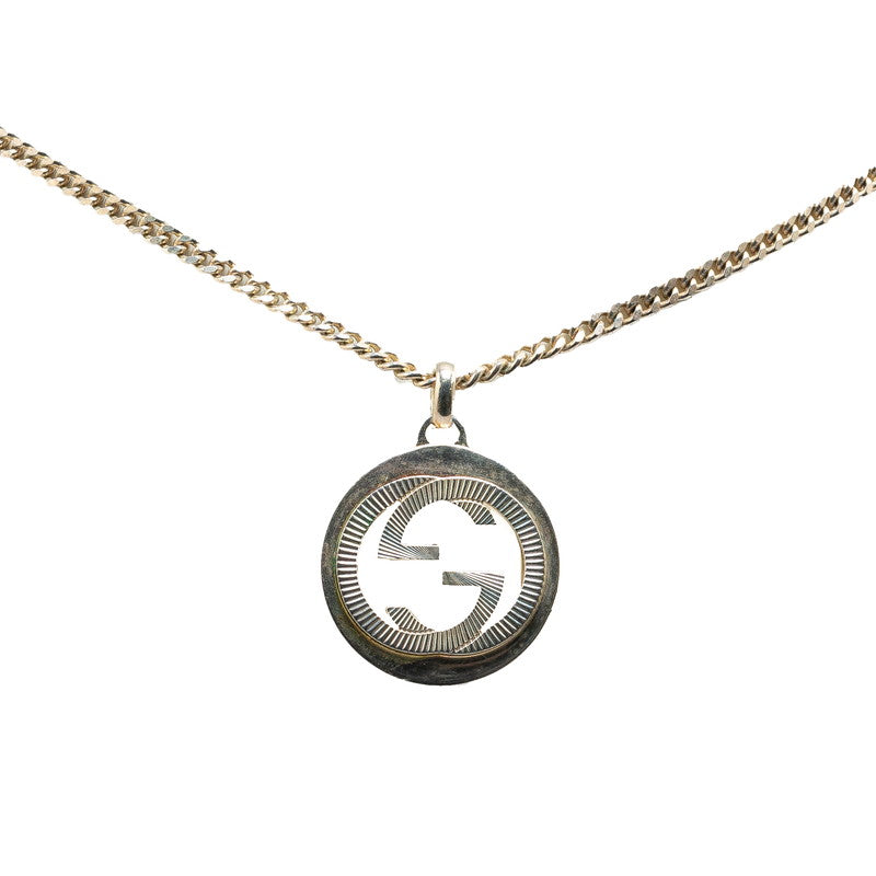 Gucci Interlocking G Silver Necklace