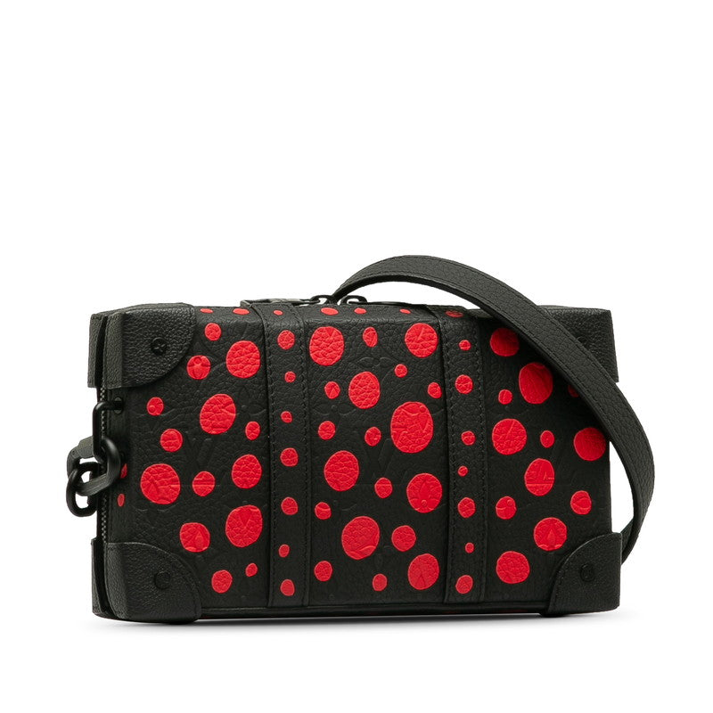 Louis Vuitton M81905 Black Red Leather  Louis Vuitton M81905 Black Red Leather Lady Louis Vuitton