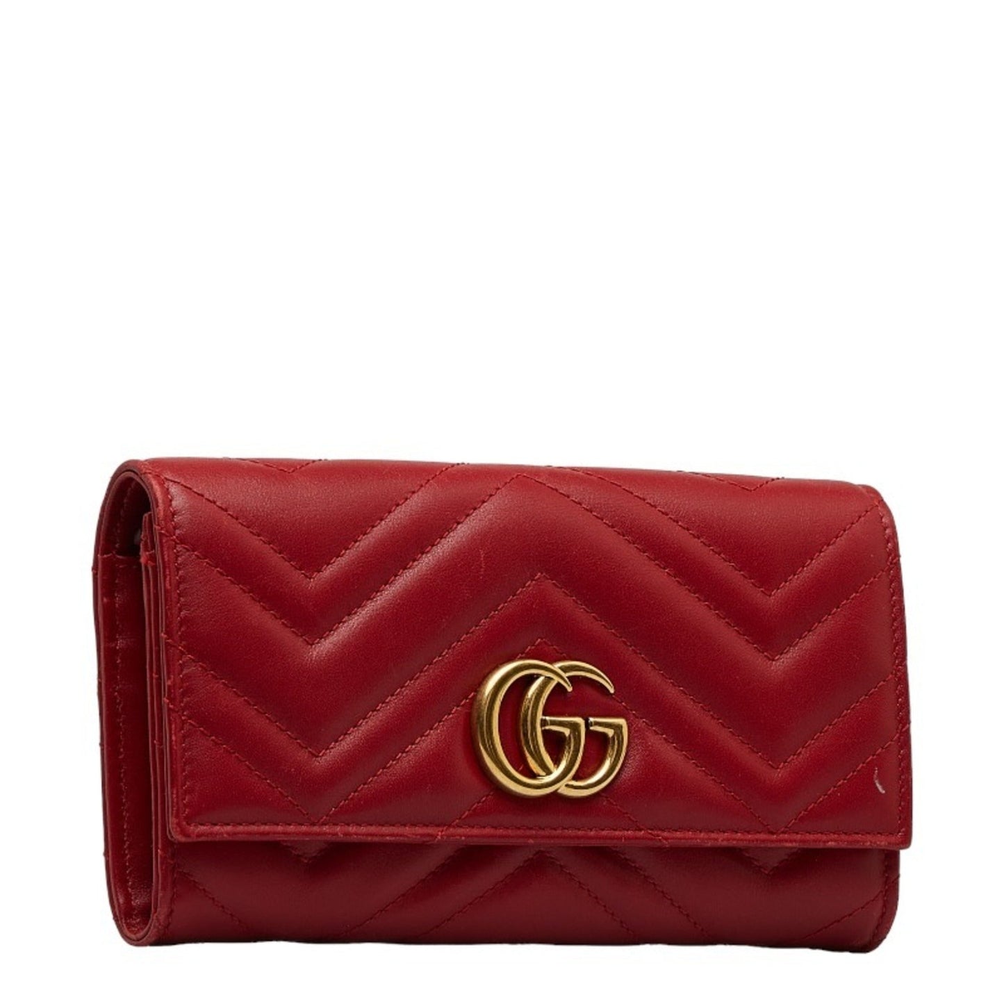 Gucci Gg Marmont  Leather Wallet