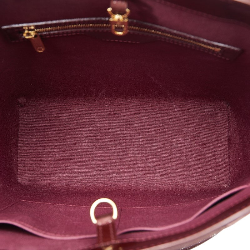 Louis Vuitton Monogram Vernis Avalon GM Handbag M91742 Rouge Forest Pearl Patent Leather  Louis Vuitton