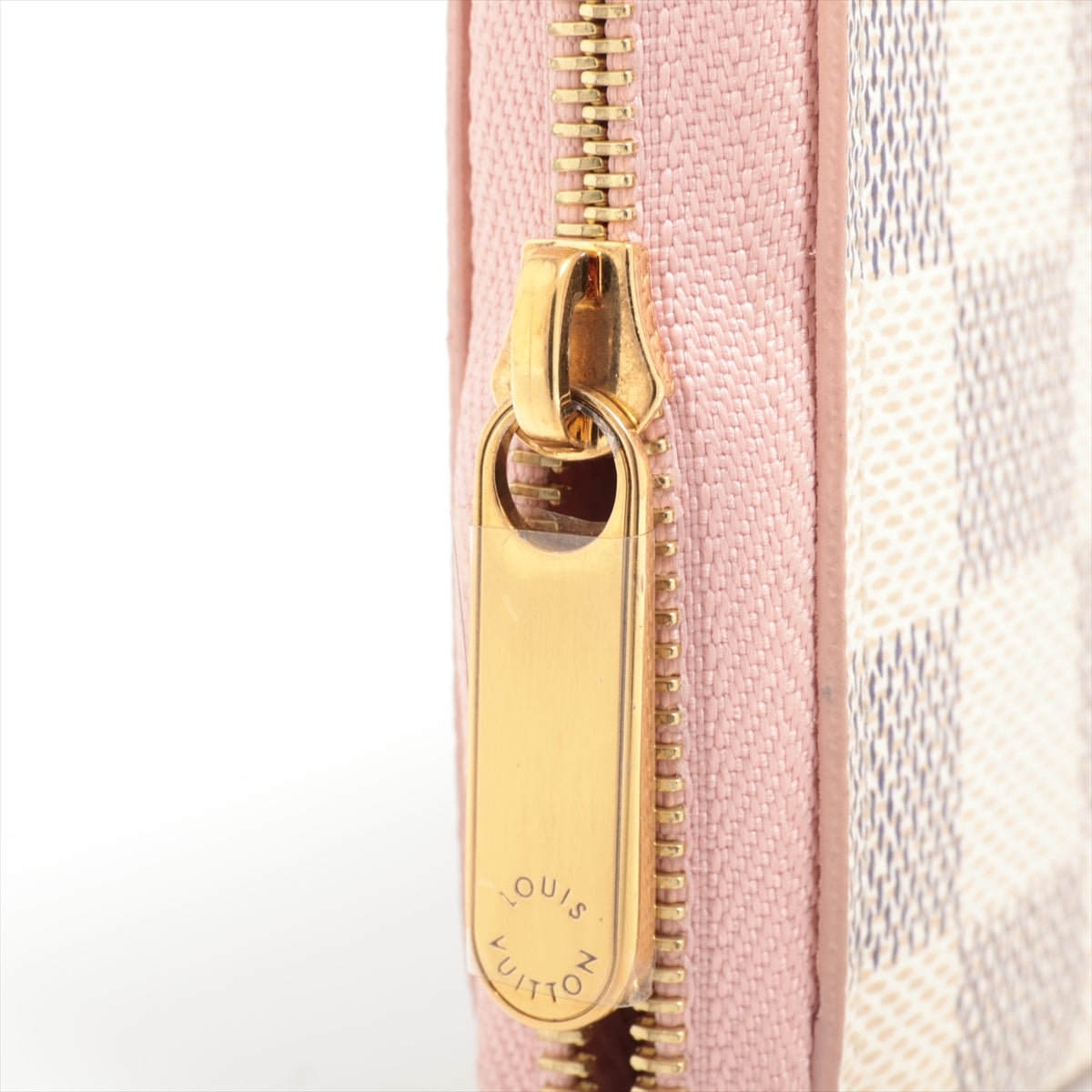 Louis Vuitton Damierazur Zippyr Coin Impact N60229 Rose Valerie Coin Case