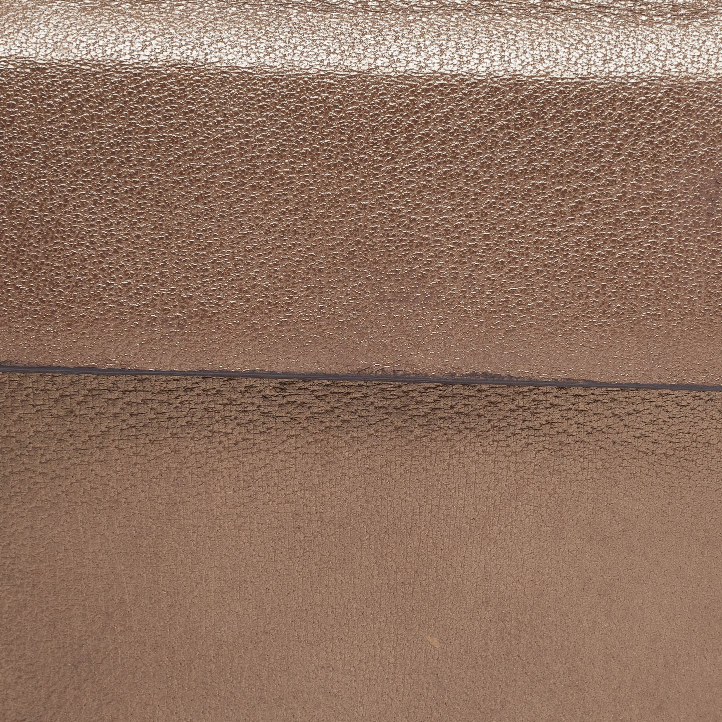 Luxury Gucci Trending 2025 Bronze Leather Bamboo Flap Top Handle Bag