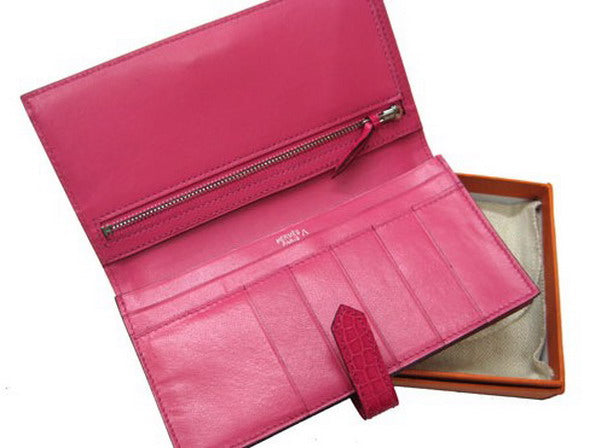 Luxury Hermes Wallet H1114 Wallet Pink