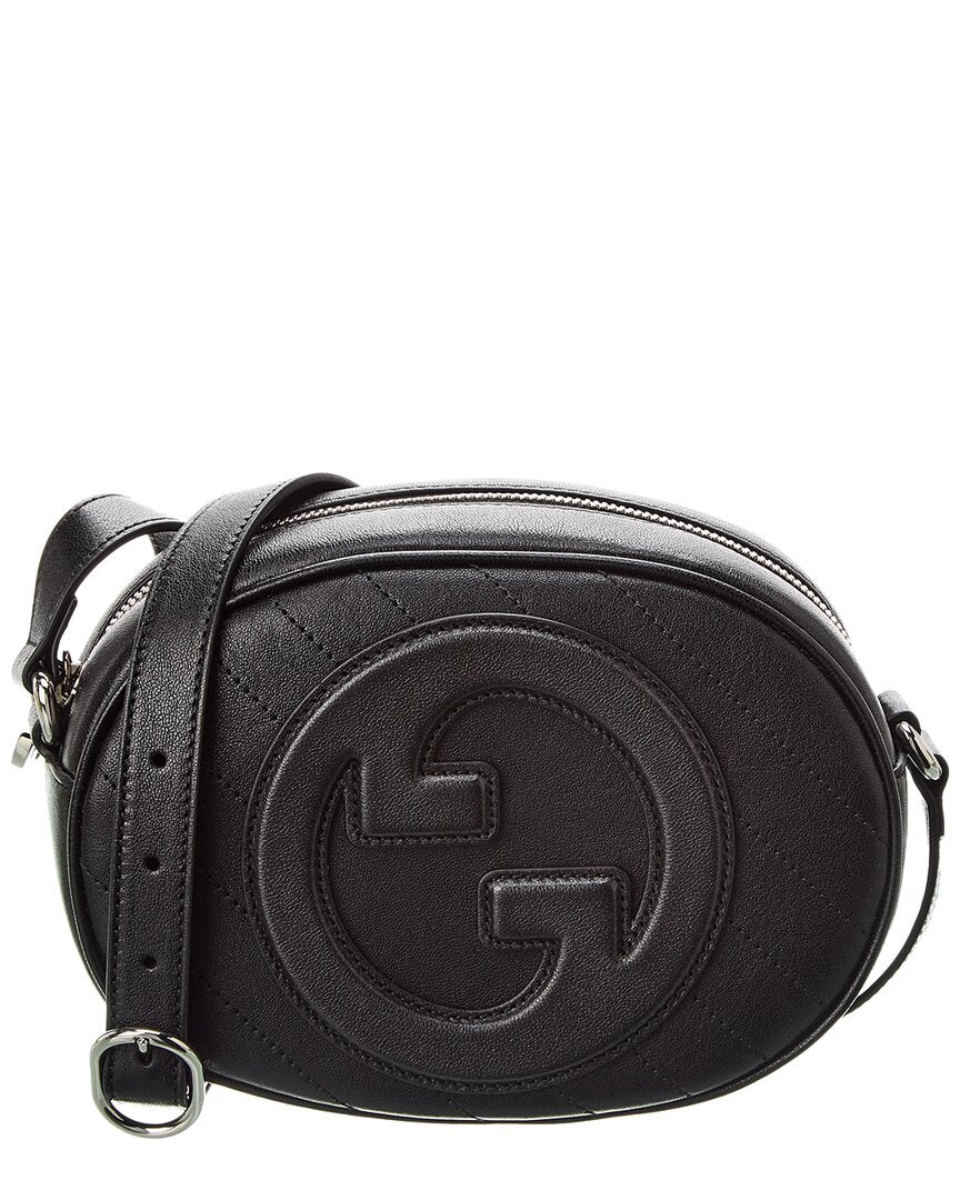Luxury Gucci Trending 2025 Blondie Mini Leather Shoulder Bag
