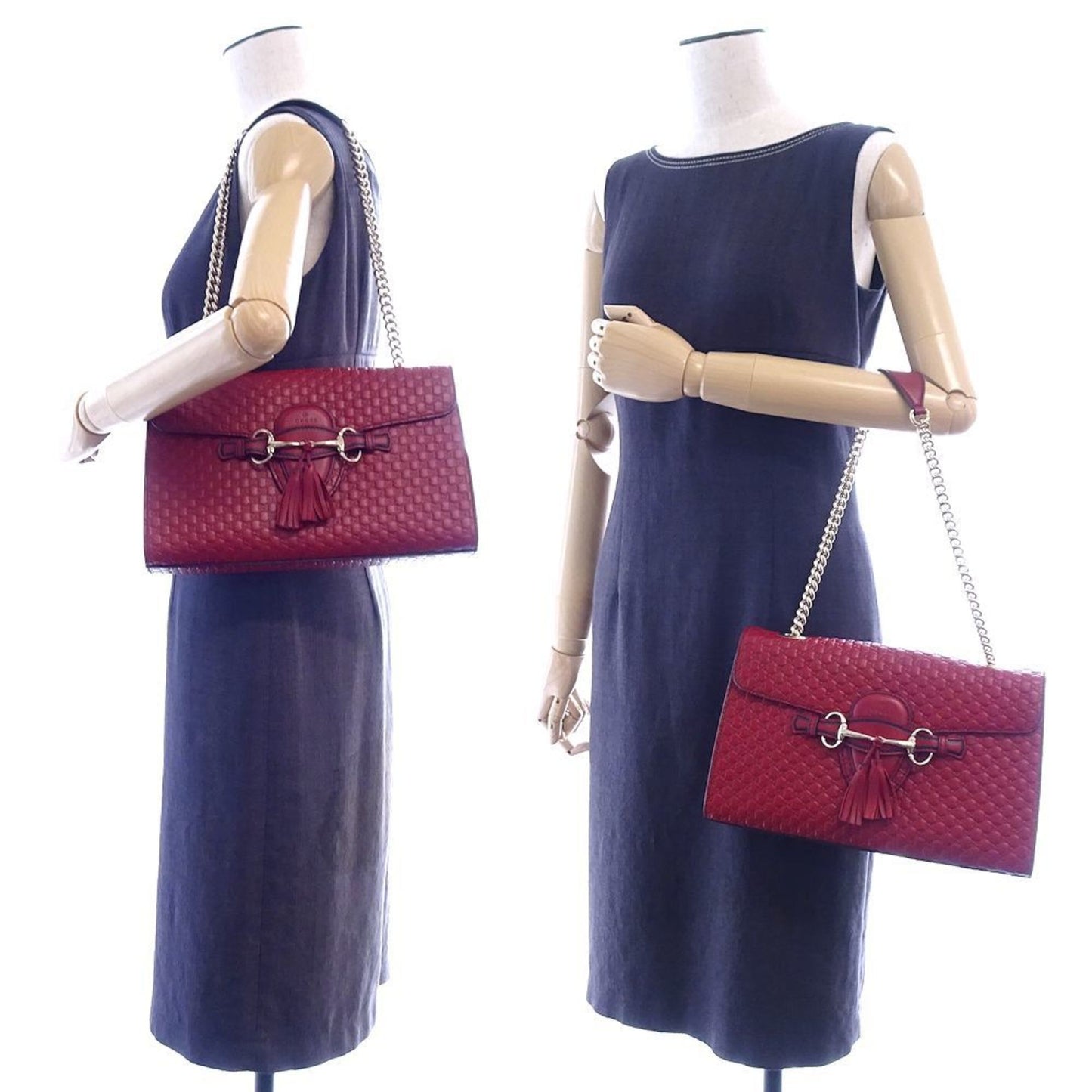 Gucci Micro Guccissima  Leather Shoulder Bag ()
