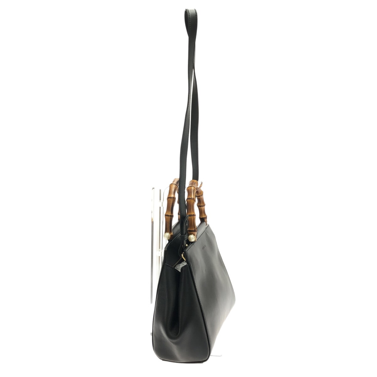 Gucci Bamboo  Leather Tote Bag