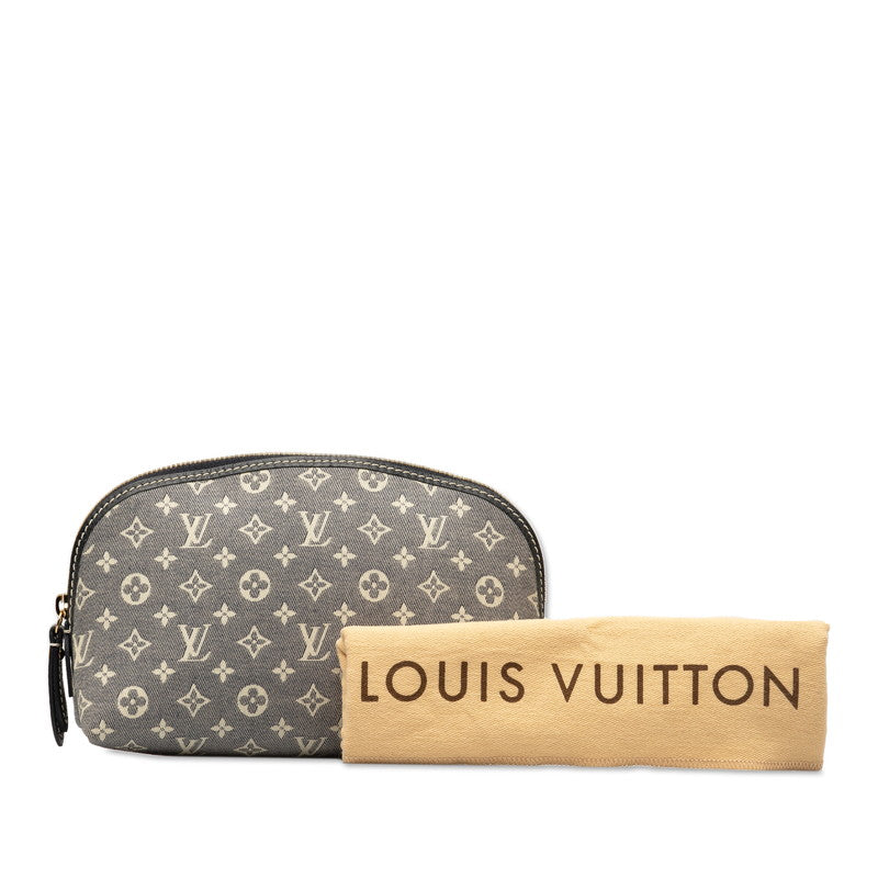 Louis Vuitton Monogram Idyl Poschet Cosmetic Pouch M40376 Anchor Grey Canvas Leather  Louis Vuitton
