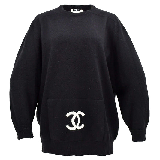 Luxury Chanel Dress Black 94A #44