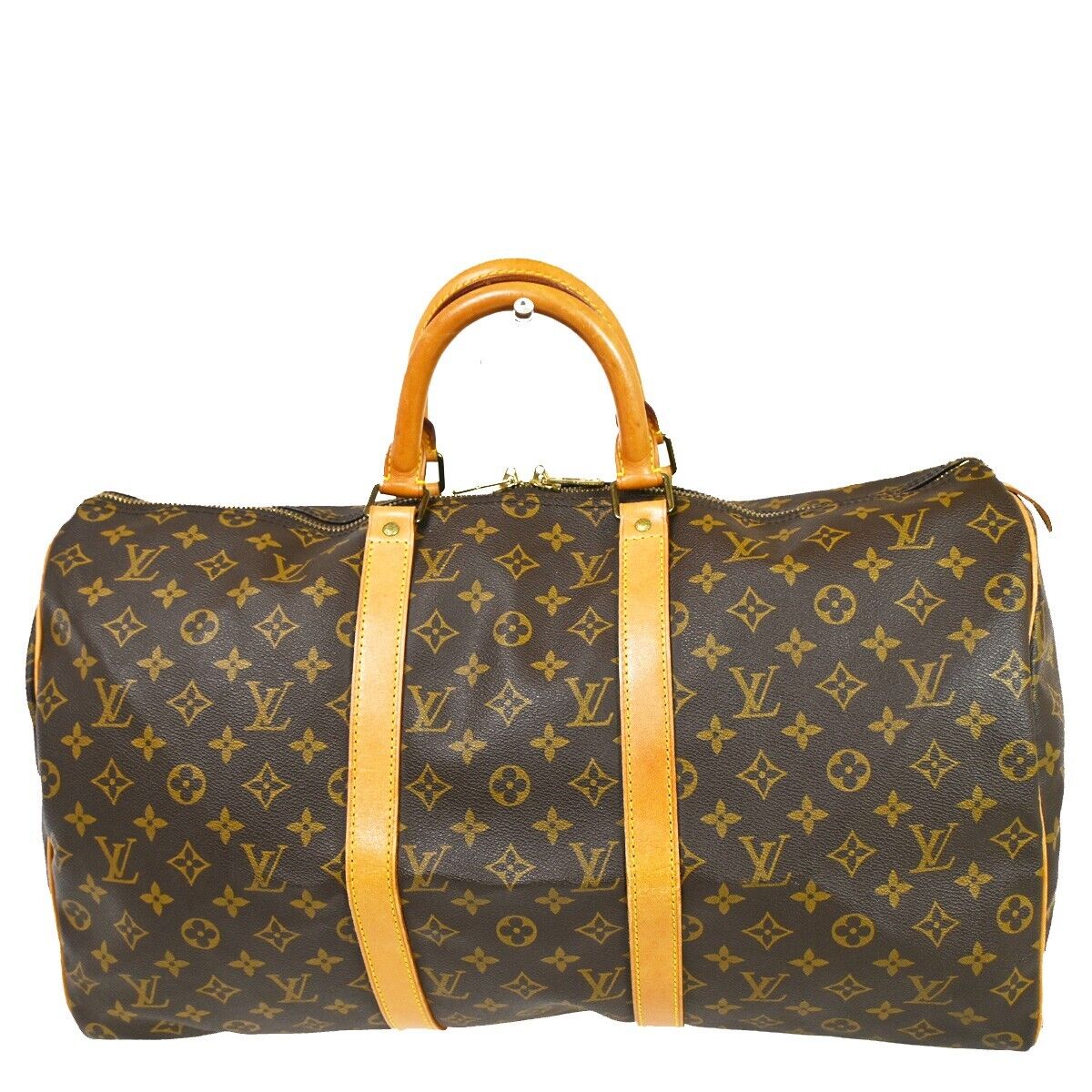 Louis Vuitton Keepall 50  Canvas Travel Bag ()