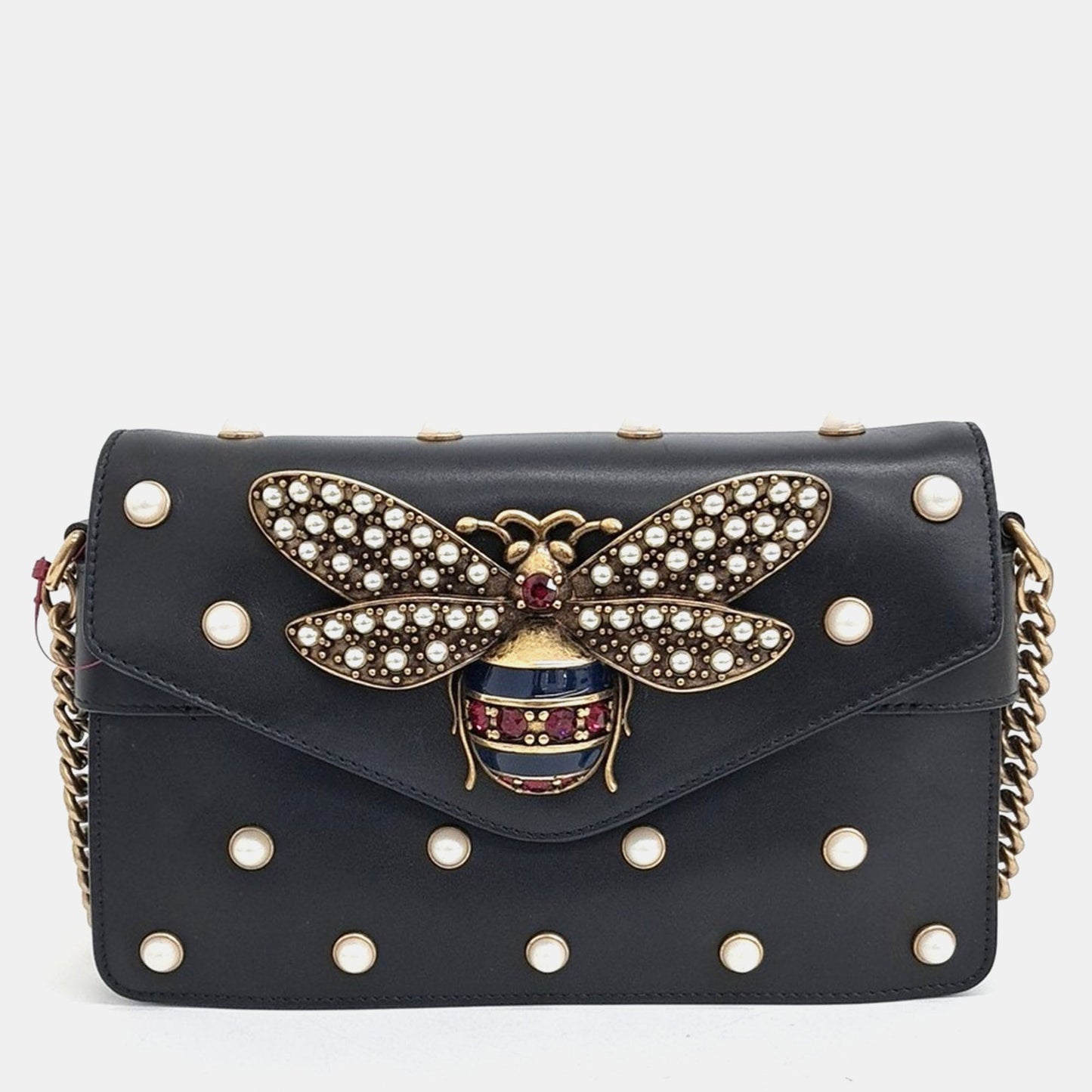 Luxury Gucci Trending 2025 Broadway Metal Rain Shoulder Bag