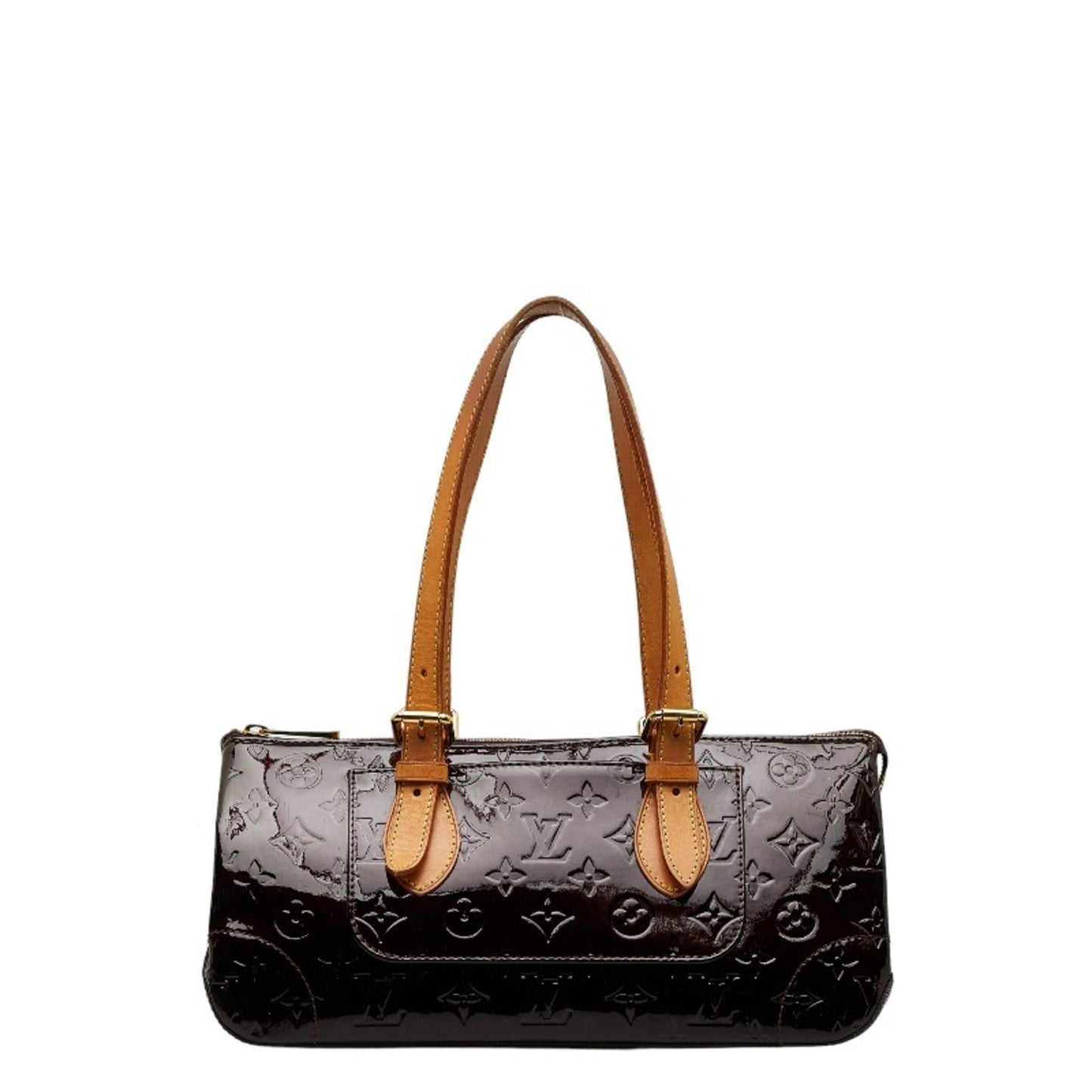 Louis Vuitton Rosewood  Patent Leather Shoulder Bag ()