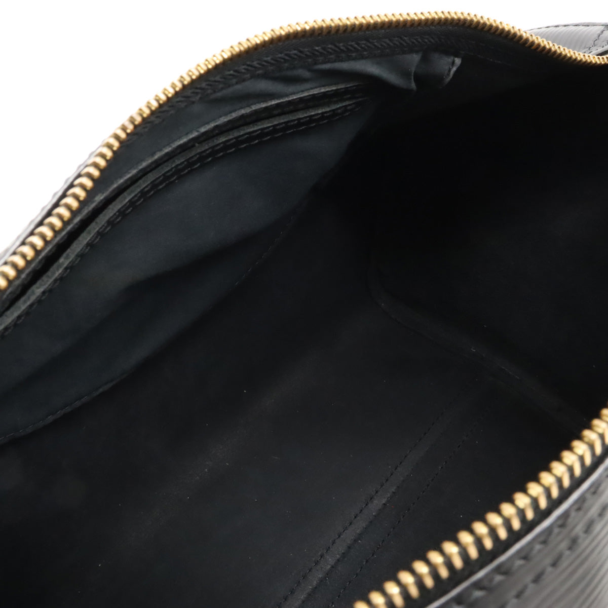 Louis Vuitton Louis Vuitton Epi Speedy 30 Bag Mini Boston Bag Black Black Black Gold  M59022