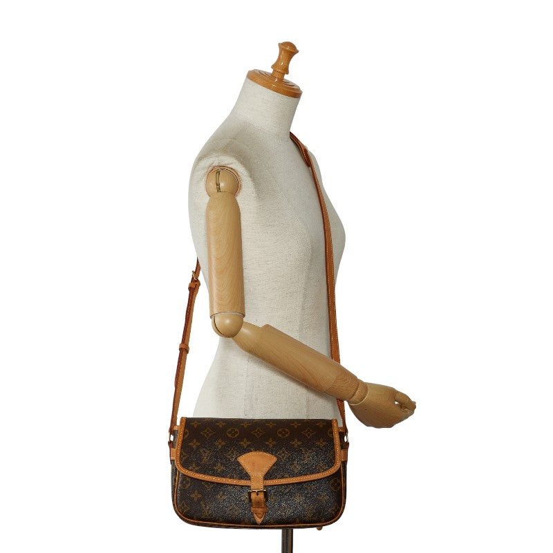 Louis Vuitton Monogram Soloney  Shoulder Bag M42250 Brown PVC Leather  Louis Vuitton