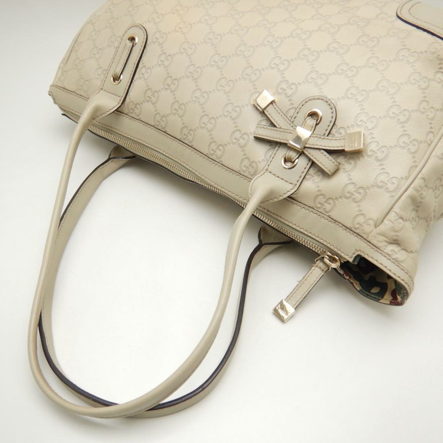Gucci Princy  Leather Tote Bag ()