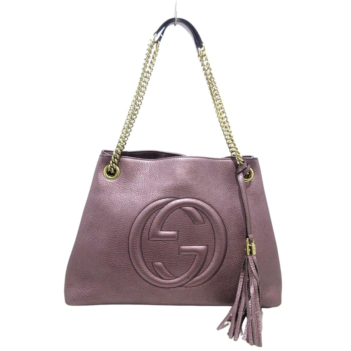 Luxury Gucci Trending 2025 Soho  Leather Shoulder Bag ()