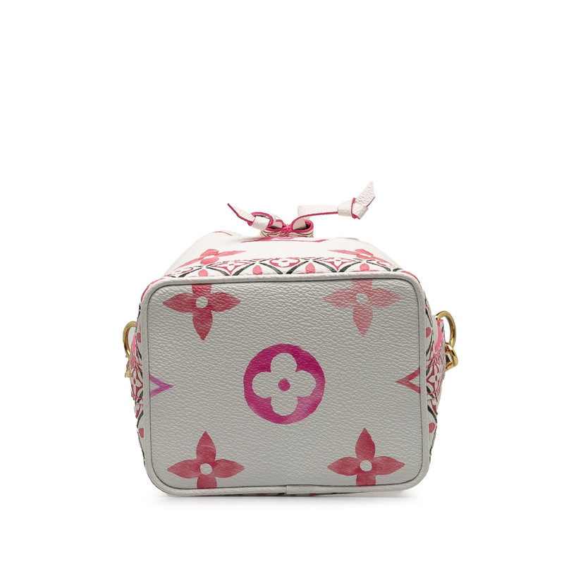 Louis Vuitton Monogram Giant Nanoe  the Pool Shoulder Bag Mini Bag 2WAY M82386 White Pink PVC Leather  Louis Vuitton