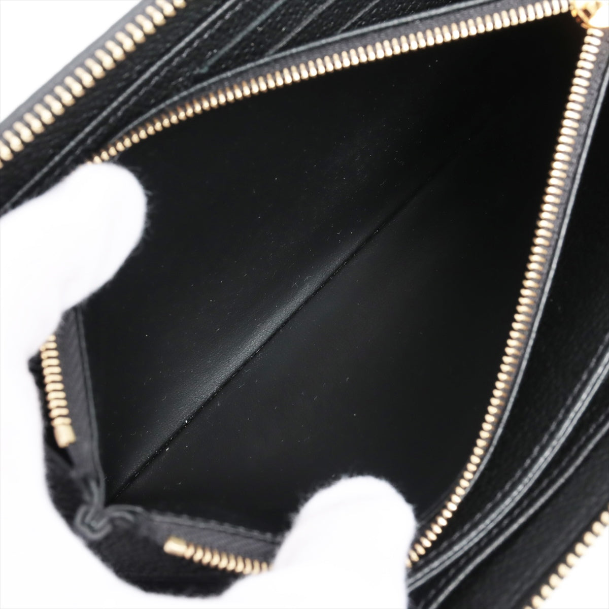 Louis Vuitton Double Color Monogram Amplant Zippyr Wallet M80481 Noneir Round Zipper Wallet