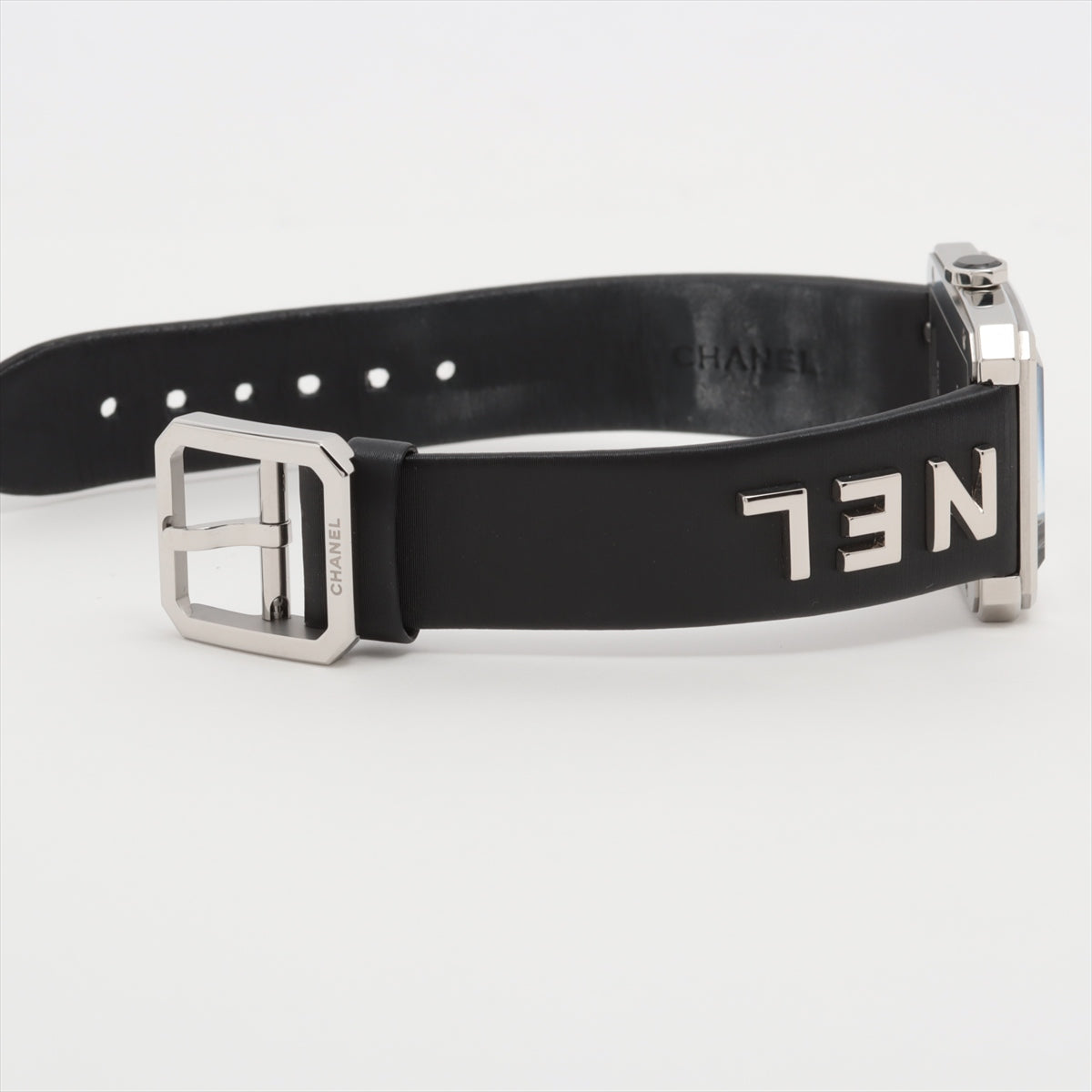 CHANEL BOYFRI WONDED DO CHANEL H7470 SSLEAD QZ BLACK SCRIPT PLACE