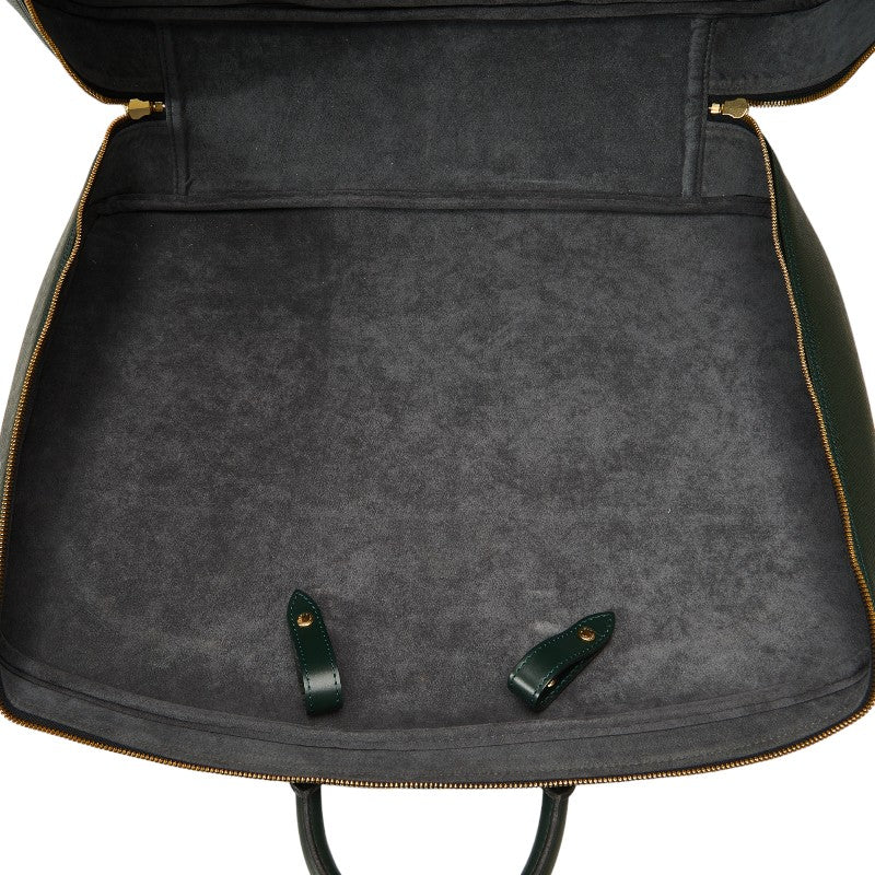 Louis Vuitton Taiga Boston Bag Travel Bag M30104 Dark Green Leather