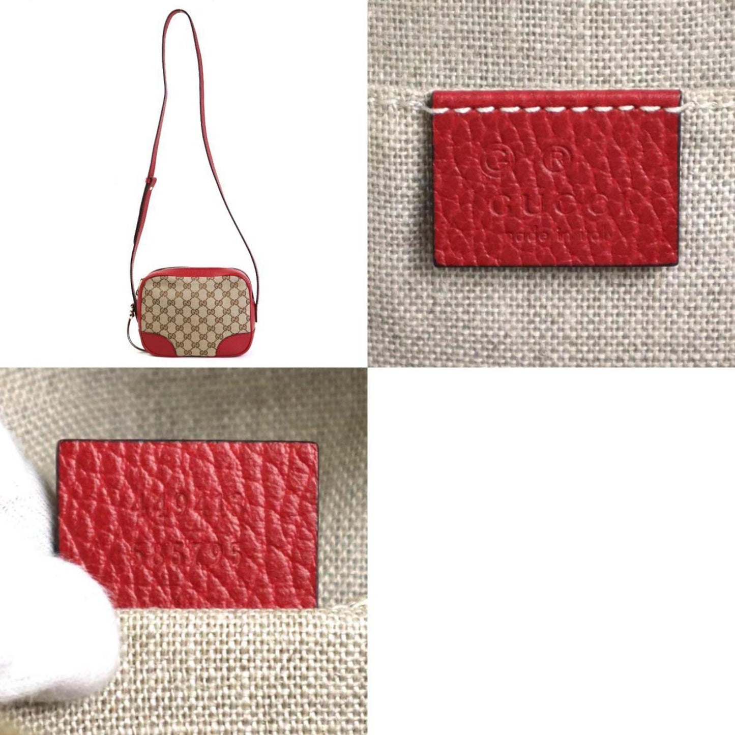 Gucci Gg Canvas  Canvas Shopper Bag