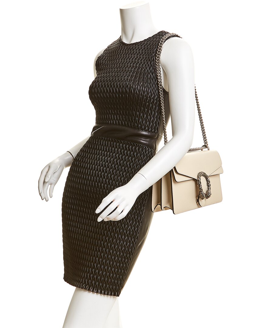 Luxury Gucci Trending 2025 Dionysus Small Leather Shoulder Bag