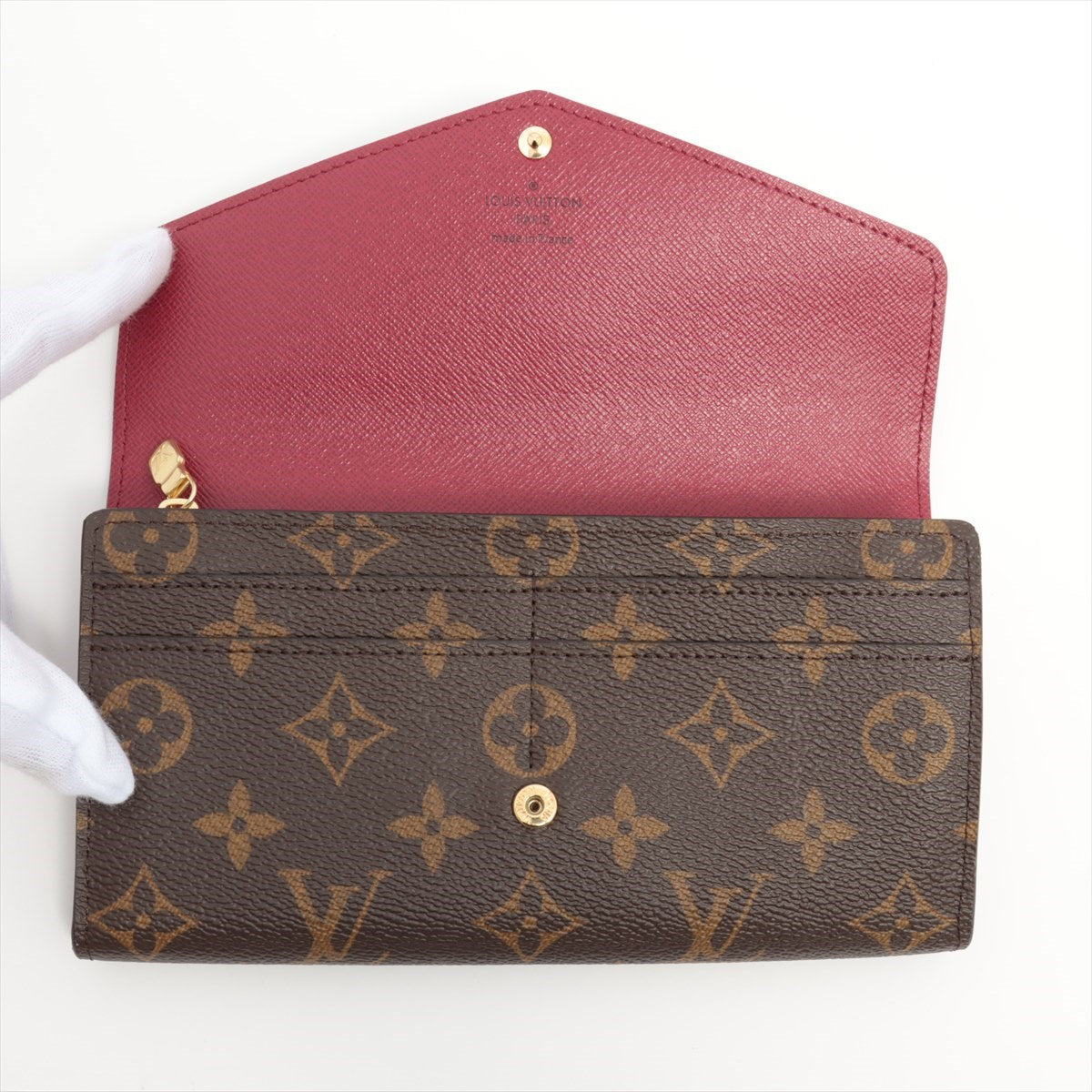 Louis Vuitton Monogram Portfoliosara M62234 Fushai Wallet