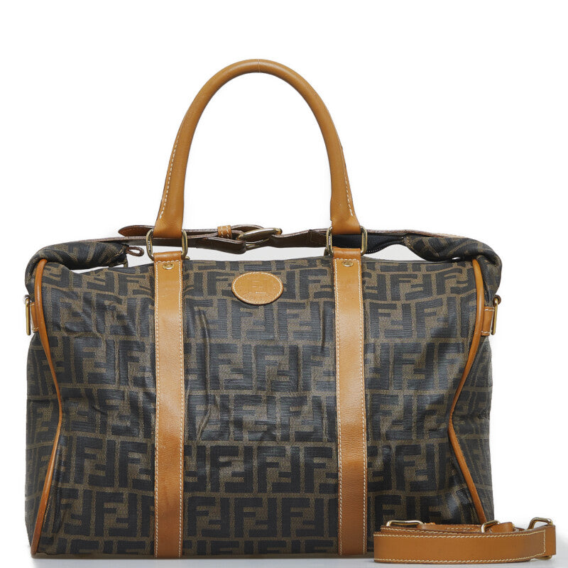 Luxury FendiZucca Boston Bag - '10s