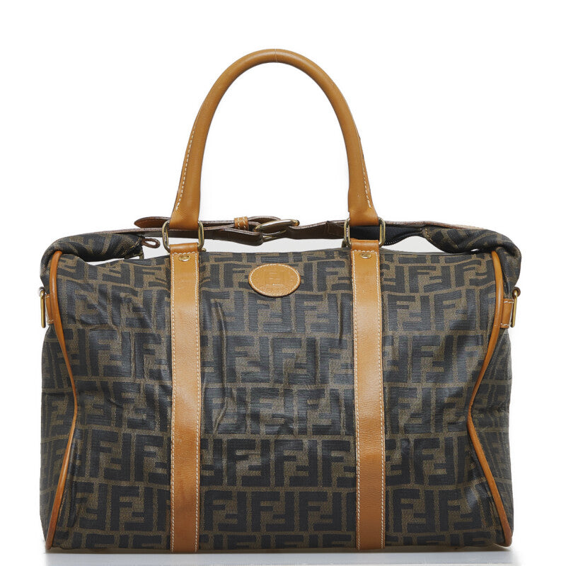Luxury FendiZucca Boston Bag - '10s
