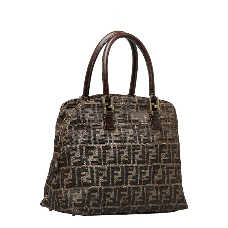 Luxury FendiZucca Canvas Handbag - '10s