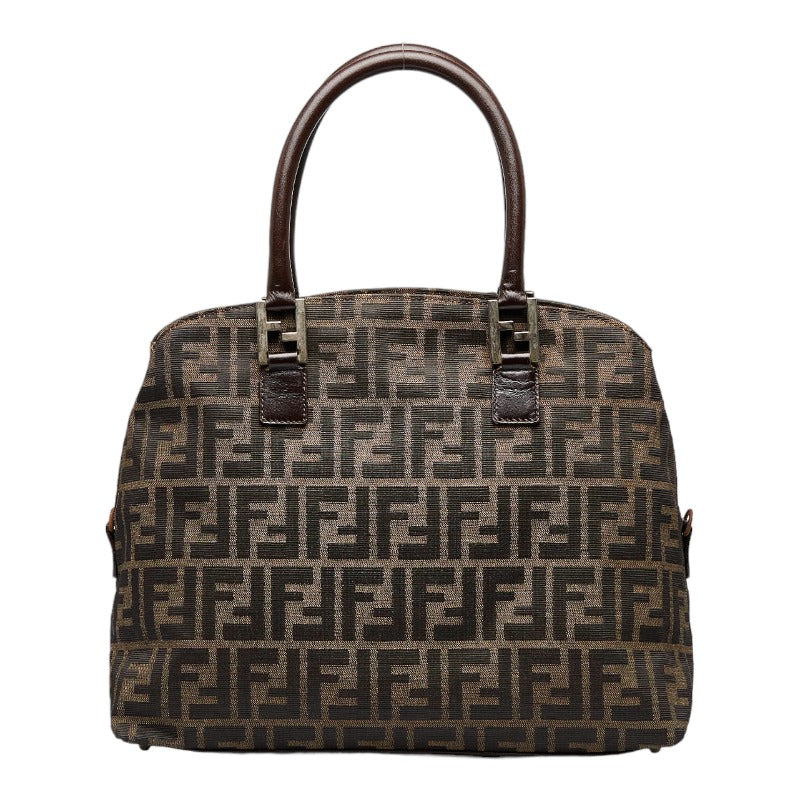 Luxury FendiZucca Canvas Handbag - '10s
