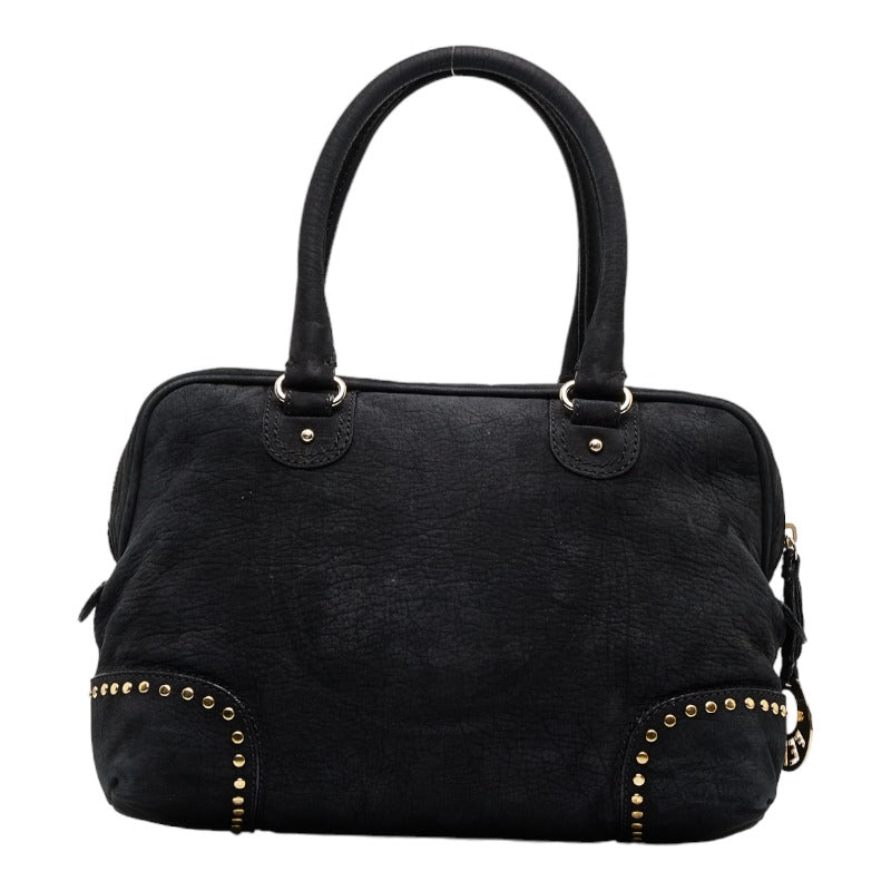 Luxury FendiStudded Forever Bauletto Bag - '10s