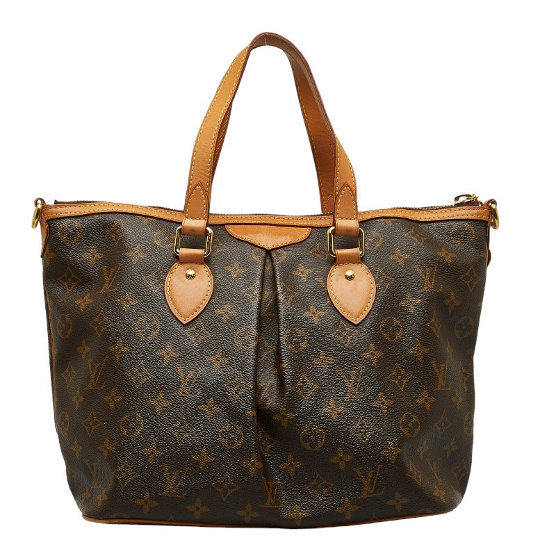 Louis Vuitton Monogram Palermo PM Handbag Shoulder Bag 2WAY M40145